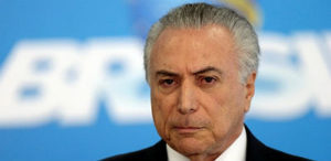 O presidente interino, Michel Temer (PMDB)