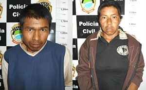 Dupla acusada de espancar e abusar sexualmente da criança - Foto: Osvaldo Duarte