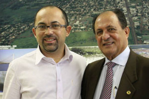 Hermes De Araújo Rodrigues e o deputado Zé Teixeira