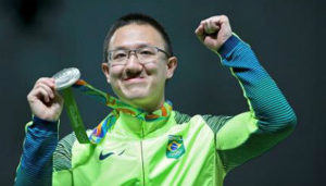 Felipe Wu leva prata, primeira medalha olímpica do Brasil na Rio