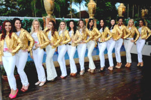 As candidatas dos estados chegarão a Campo Grande no dia 25 de agosto