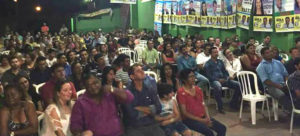 Participaram do lançamento mais de 600 pessoas no salão da Toca do Rato