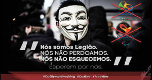 Anonymous inicia a #OpOlympicHacking e ataca sites relacionados a olimpíadas