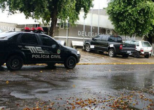 Delegacia de Polícia Civil de Miranda, MS (Foto: Misael Maciel/ TV Morena)