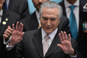 Michel Temer toma posse como presidente da República em solenidade no Congresso NacionalFabio Rodrigues Pozzebom/Agência Brasil