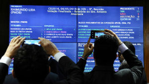 O plenário do Senado condenou hoje (31) Dilma Rousseff por crime de responsabilidade, por 61 votos a 20