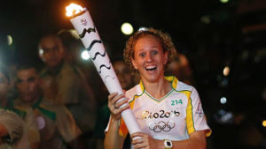 Yane Marques, mulher e nordestina, será a porta-bandeira do Brasil. Marcos de Paula/Rio 2016