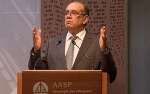 O presidente do TSE, ministro Gilmar Mendes
