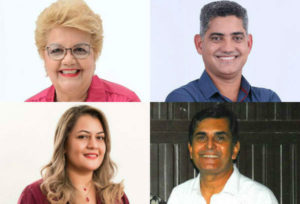 Os candidatos a prefeito são Marlene Bossay (PMDB), Sidinei Barbosa (PEN), Katia Roas (PSD) e Gerson Prata (PSDB) 