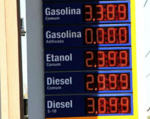 Será reduzido o preço do diesel em 2,7% e da gasolina em 3,2%
