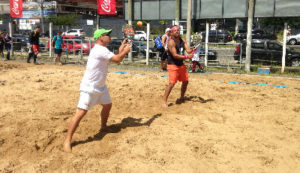 Jailson Paz faturou o segundo lugar na dupla masculina “A”