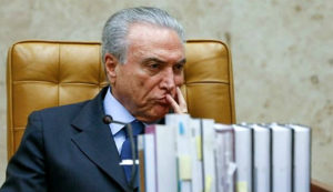 Michel Temer durante cerimônia realizada no Supremo Tribunal Federal.