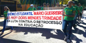 Movimento organizado pelo Grêmio Estudantil com o apoio da direção do Colégio 