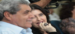 Ex-governador André Puccinelli e a senadora Simone Tebet