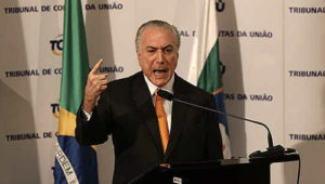 O presidente da República, Michel temer (PMDB)