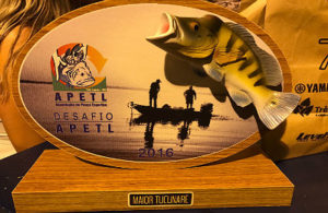 Atleta chama atenção para pesca responsável - Foto: Arquivo pessoal