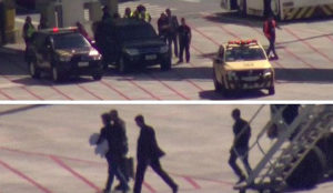 Agentes da Polícia Federal prenderam o empresário logo após ele desembarcar do avião