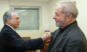 Lula sentiu-se à vontade para aconselhar Temer