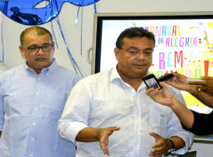 Prefeito assegurou que será possível realizar o carnaval 2017 com investimento menor do que em 2015 e 2016 (Foto: Gisele Ribeiro)