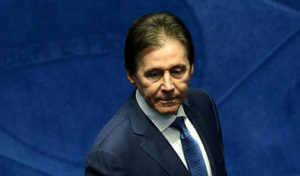 O novo presidente do Senado, Eunício Oliveira (PMDB-CE)