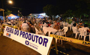 Feira acontece no pátio da Estação Ferroviária, no Centro de Aquidauana