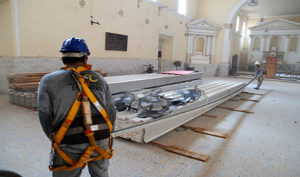 Obras foram retomadas nessa terça-feira (Foto: Renê Marcio Carneiro)