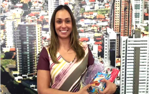 Primeira-dama Tatiana Trad, presidente de honra do FAC