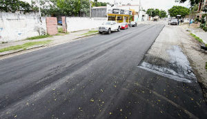 Trabalho é realizado com recursos próprios da Prefeitura (Foto: Clóvis Neto)