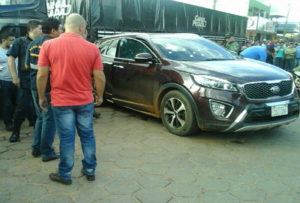 Pistoleiros descarregaram quase 100 tiros contra carro do paraguaio que morreu na hora  foto - Poranews