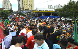 No interior de MS também foram realizadas dezenas de manifestações