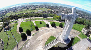 Cidade de Corumbá vista do Cristo Redentor