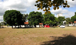 Espaço onde será construído o novo pronto socorro da Santa Casa, com mais de mil metros quadrados de área