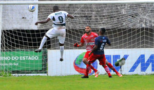 único gol do jogo foi marcado por Vilmar - Foto: Valdenir Rezende / Correio do Estado