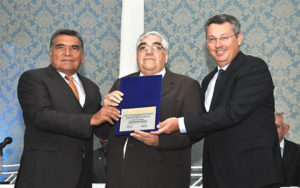 Vereador Lourival José Barbosa, Diretor da Assembléia Legislativa Jericó Vieira de Matos e prefeito de Anastácio Nildo Albres