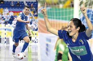 Marcênio e Jéssika estão na lista dos melhores - Foto: Divulgação/Foto Jump e Gazprom